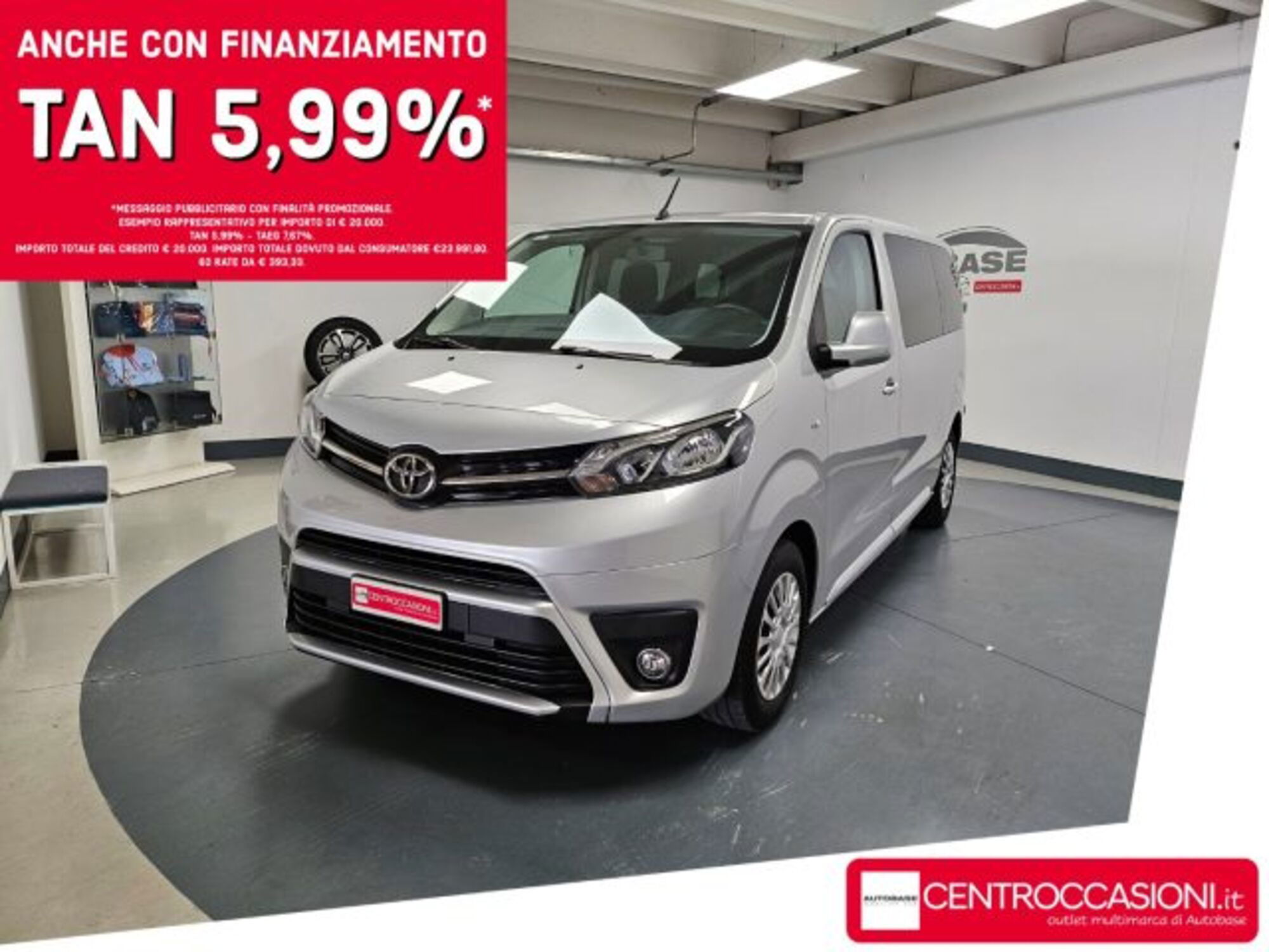 Toyota Proace Verso Verso 1.6D L1 S Comfort del 2018 usata a Brescia