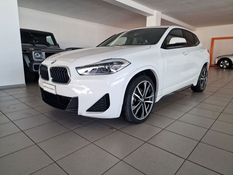 BMW X2 sDrive18d Msport  del 2021 usata a Messina