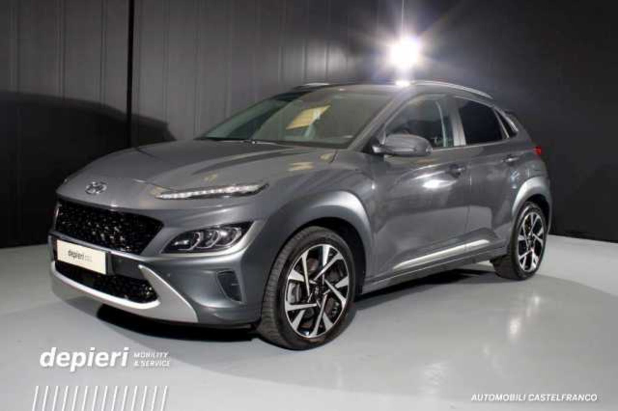 Hyundai Kona 1.6 t-gdi XClass 2wd 138cv dct del 2023 usata a Castelfranco Veneto