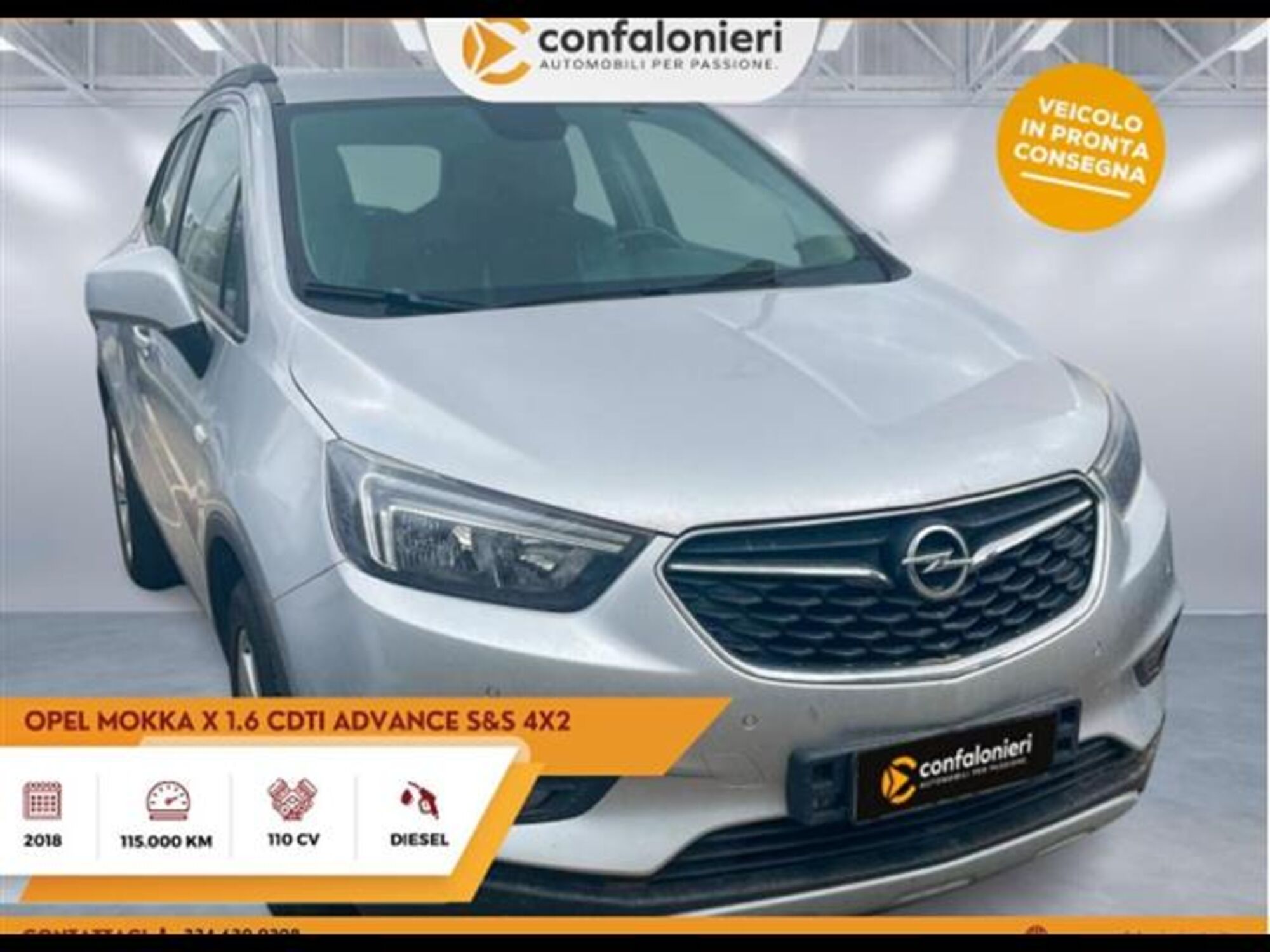 Opel Mokka 1.6 CDTI Ecotec 4x2 Start&amp;Stop Business del 2018 usata a Sassari