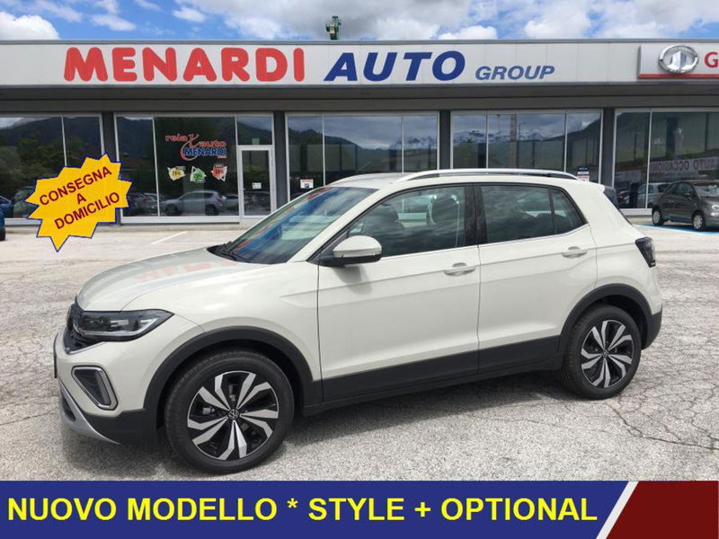 Volkswagen T-Cross 1.0 tsi Style 115cv nuova a Bernezzo