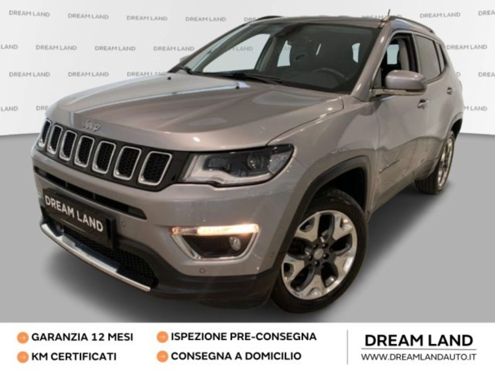 Jeep Compass 2.0 Multijet II 170 CV aut. 4WD Limited  del 2018 usata a Livorno