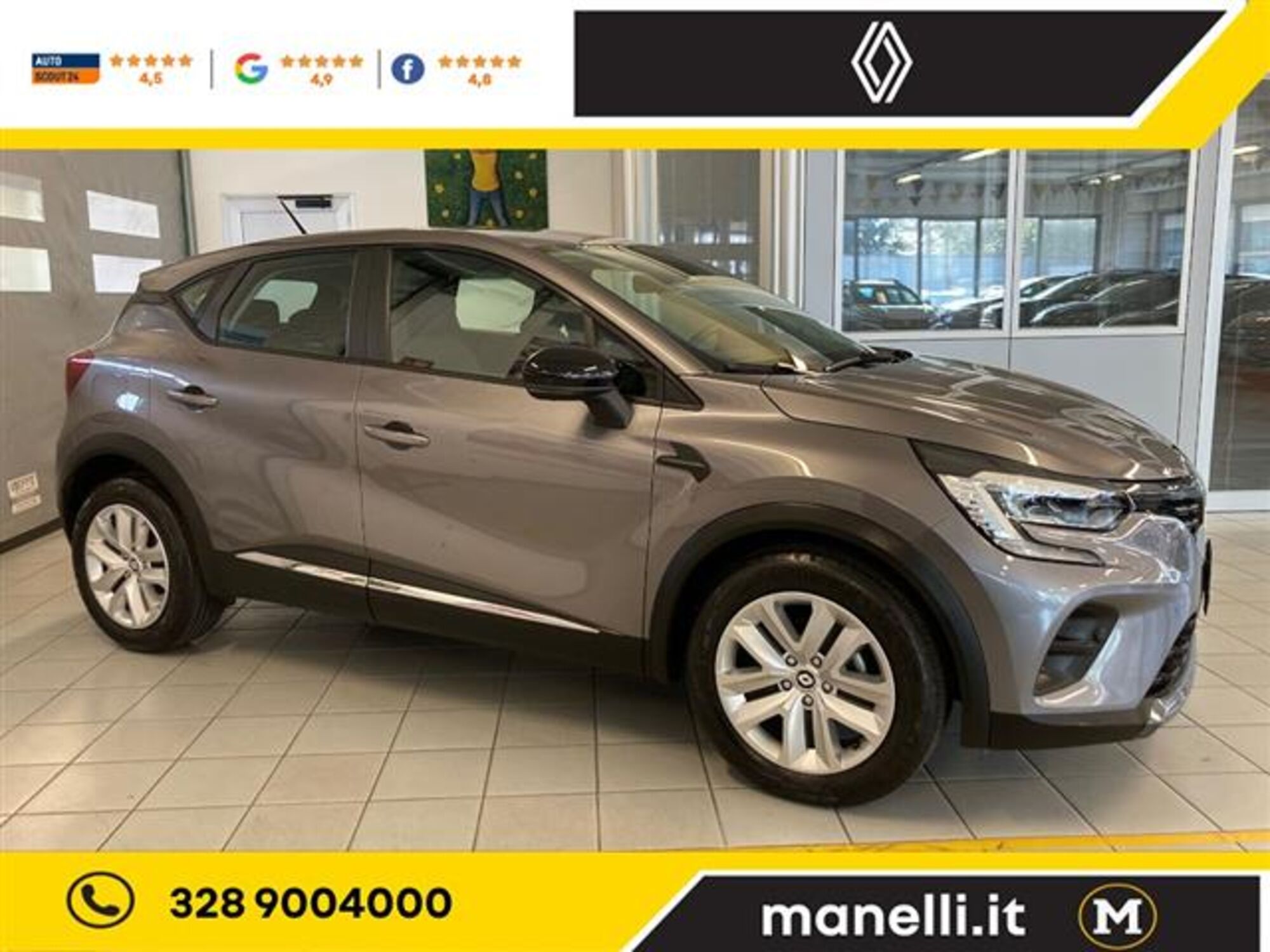 Renault Captur TCe 90 CV Zen  del 2021 usata a Brescia