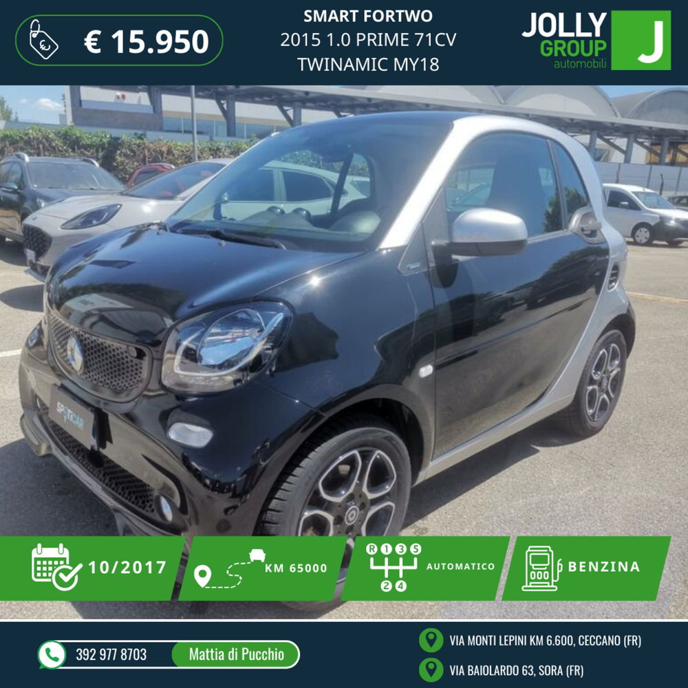 smart Fortwo usata a Frosinone