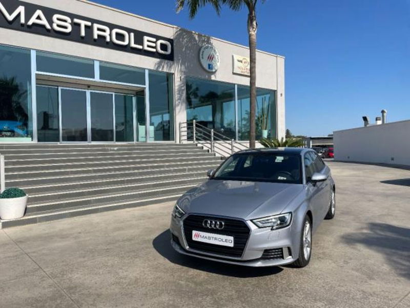 Audi A3 1.6 TDI 116 CV S tronic Sport del 2018 usata a Tricase