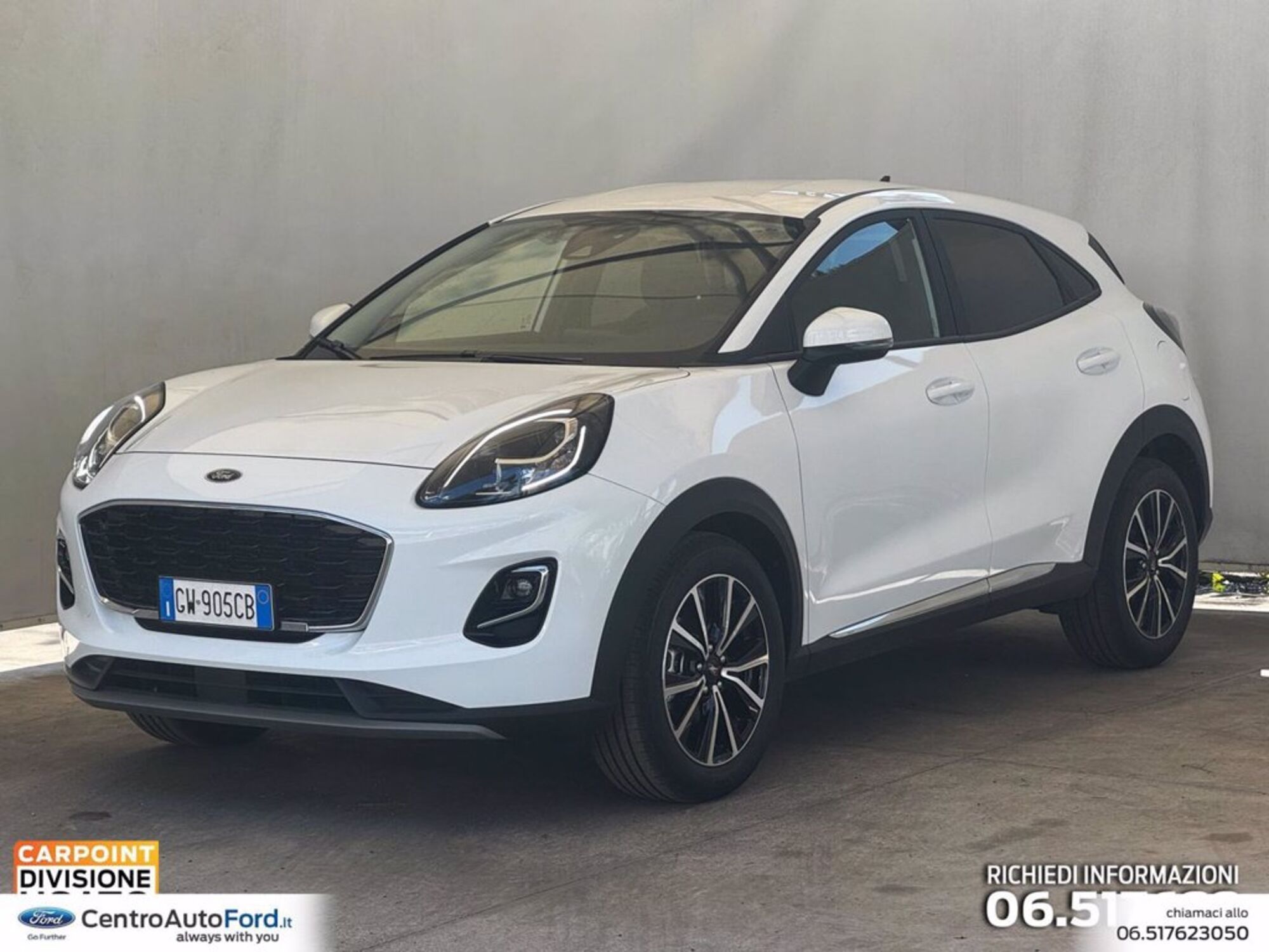 Ford Puma 1.0 ecoboost h Titanium 125cv nuova a Albano Laziale