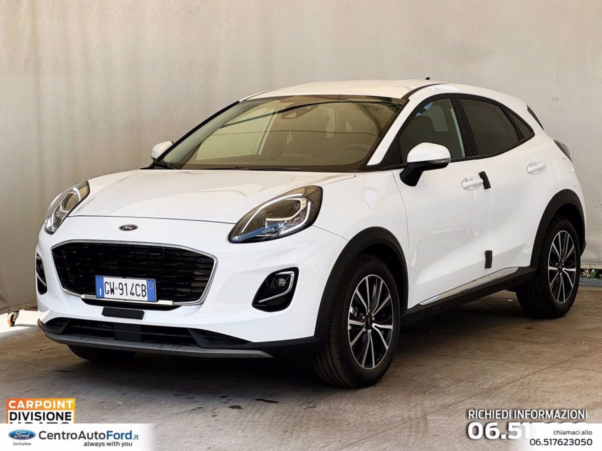 Ford Puma 1.0 ecoboost h Titanium 125cv auto nuova a Albano Laziale