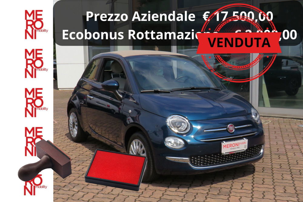 Fiat 500C Cabrio usata a Monza e Brianza