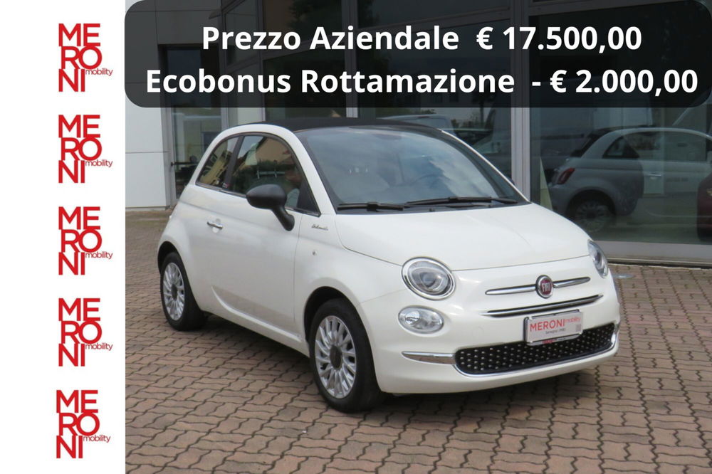 Fiat 500C Cabrio usata a Monza e Brianza