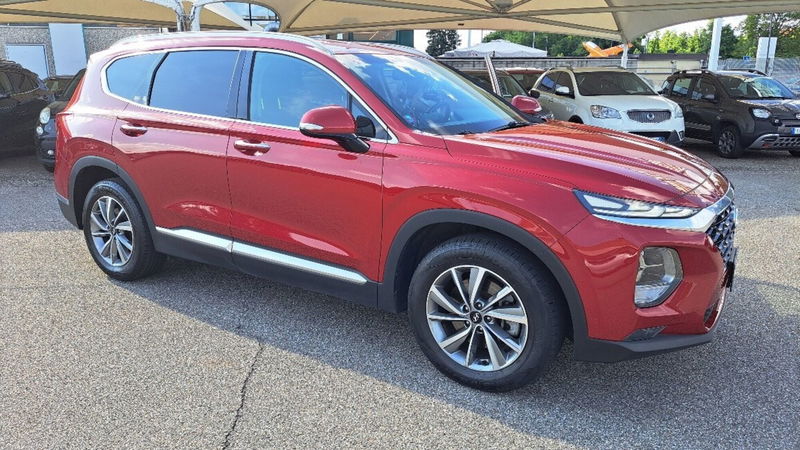 Hyundai Santa Fe 2.2 CRDi 4WD A/T 7 posti Xprime del 2019 usata a Tradate