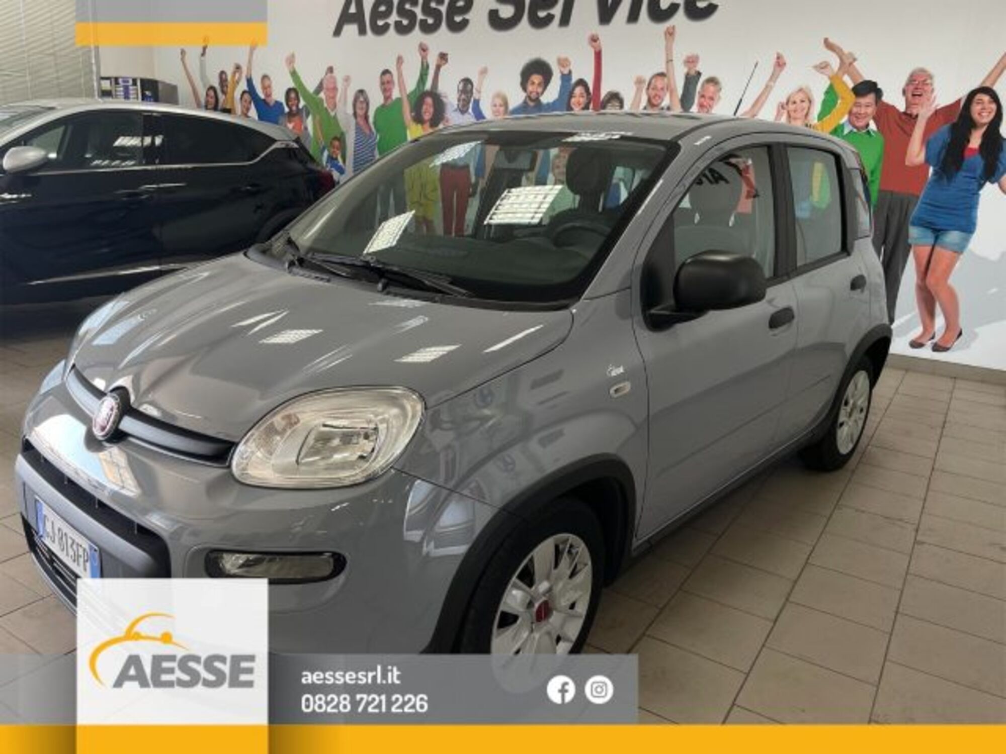 Fiat Panda 1.0 firefly hybrid s&amp;s 70cv del 2022 usata a Capaccio