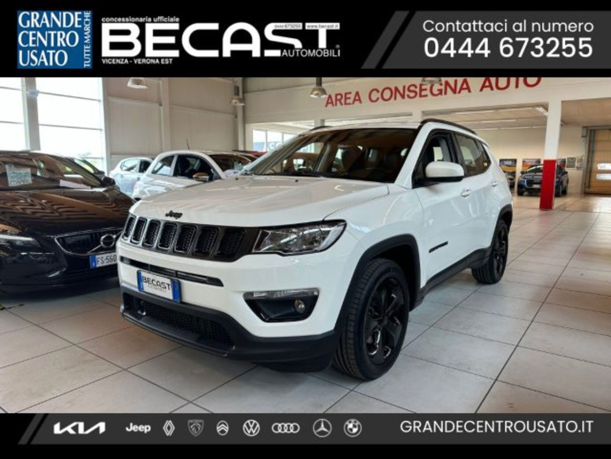 Jeep Compass 1.4 MultiAir 2WD Night Eagle  del 2019 usata a Brendola