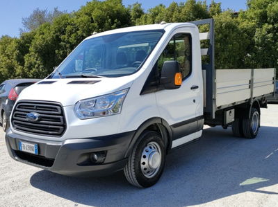 Ford Transit Telaio 350 2.0TDCi HDT 130CV RWD PL-SL Cab.Trend  del 2016 usata a Roma