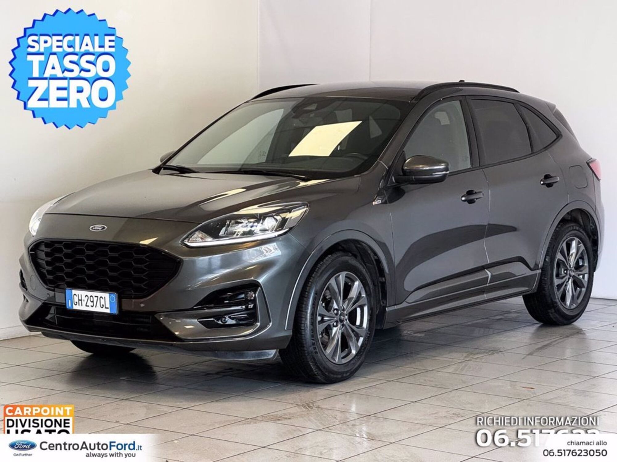 Ford Kuga 1.5 EcoBlue 120 CV 2WD ST-Line  del 2021 usata a Albano Laziale