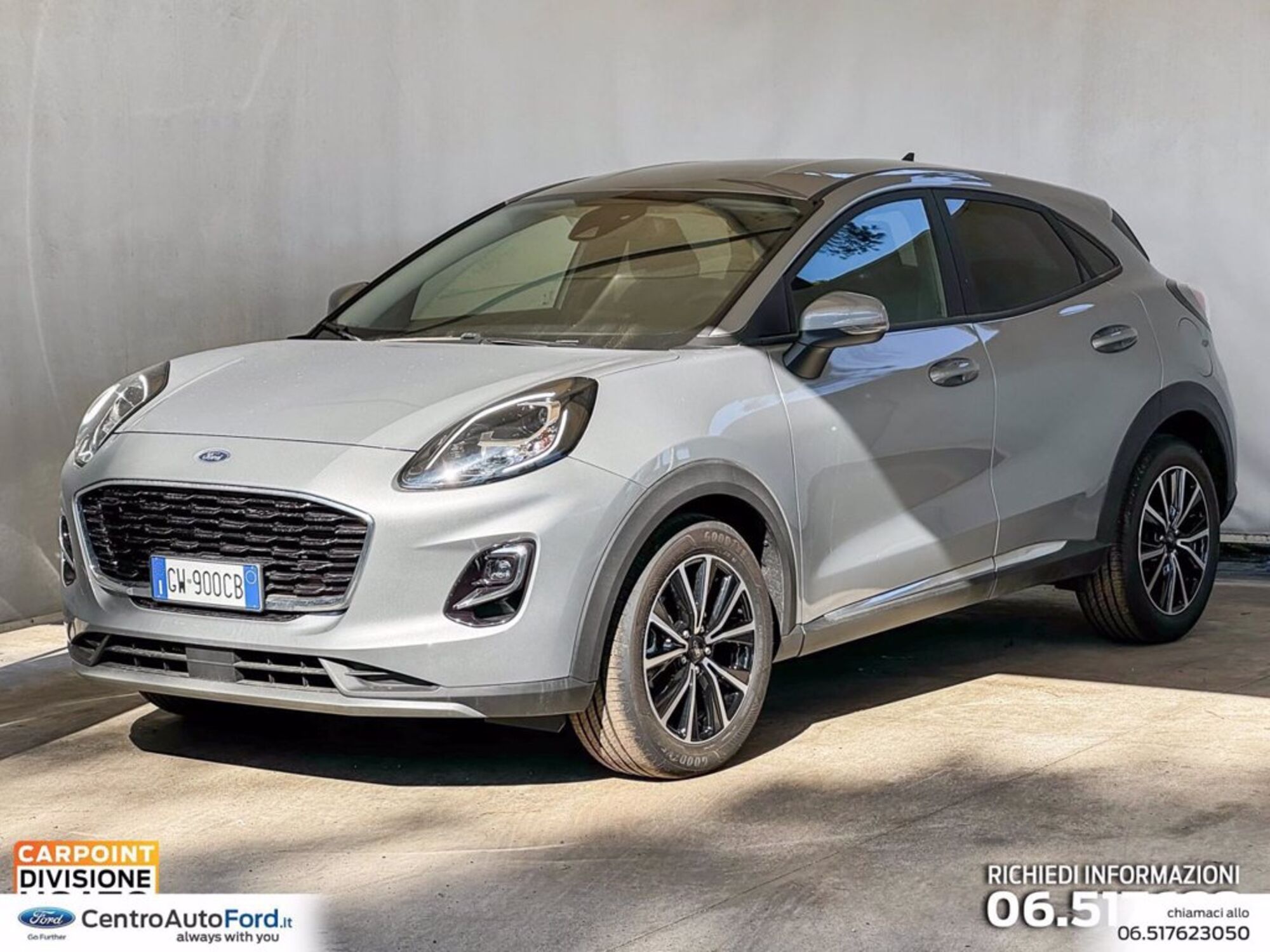 Ford Puma 1.0 ecoboost h Titanium 125cv nuova a Albano Laziale