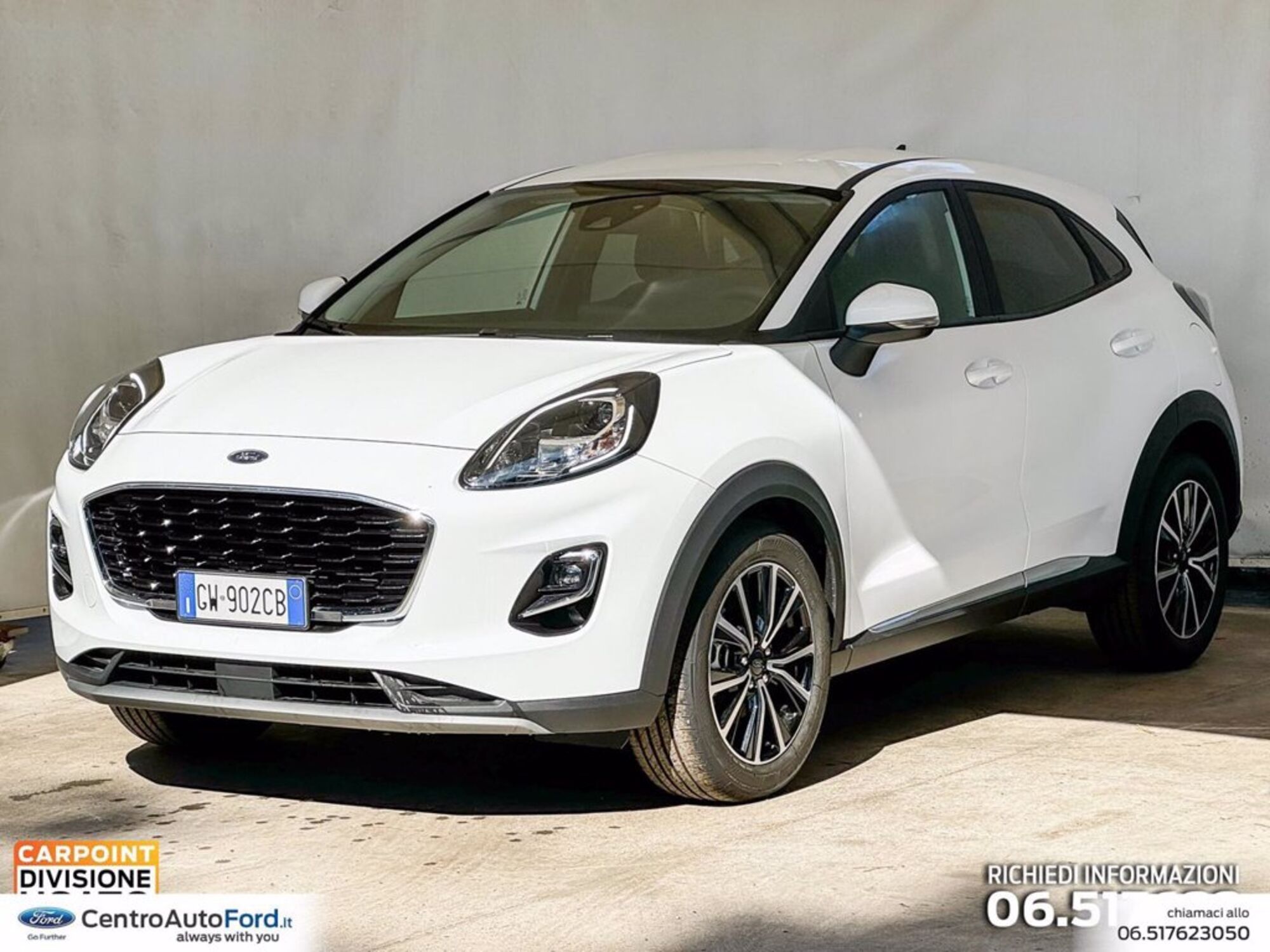 Ford Puma 1.0 ecoboost h Titanium 125cv auto nuova a Albano Laziale