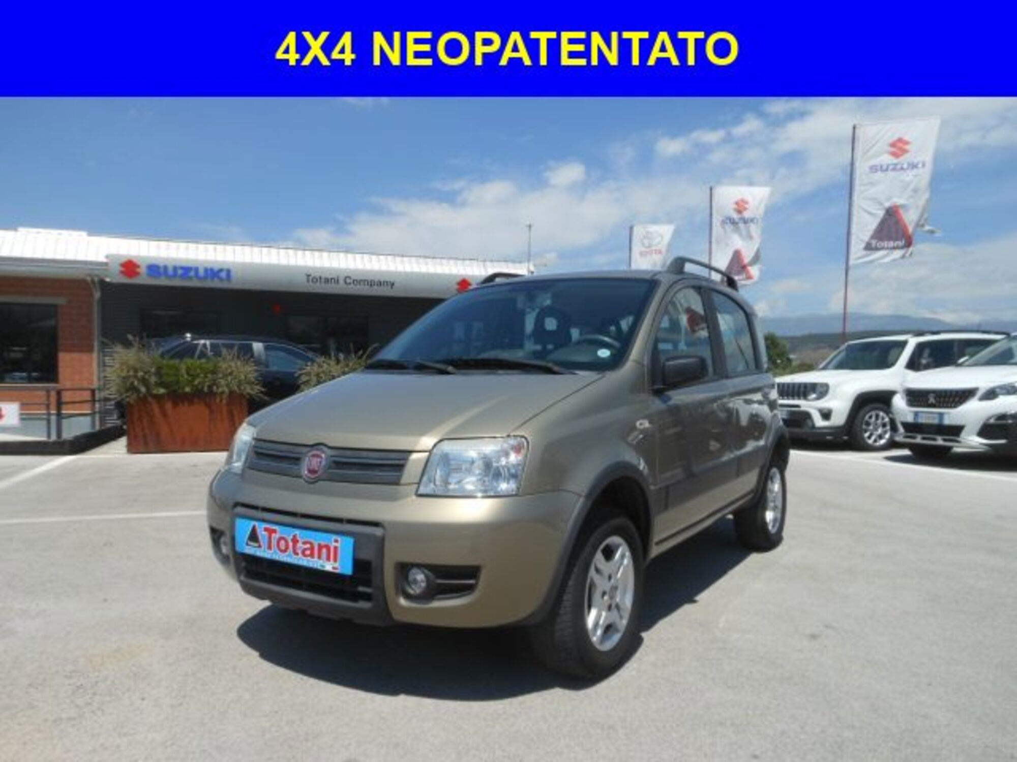 Fiat Panda 1.2 4x4  del 2008 usata a L&#039;Aquila