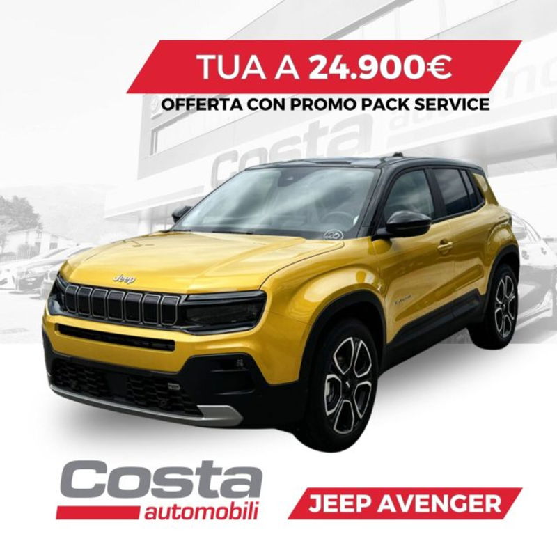 Jeep Avenger 1.2 turbo Summit fwd 100cv nuova a Valdobbiadene