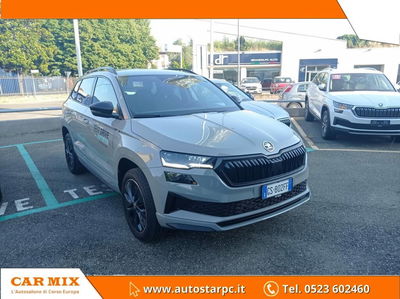 Skoda Karoq 1.5 TSI ACT DSG 4x4 SportLine del 2024 usata a Piacenza