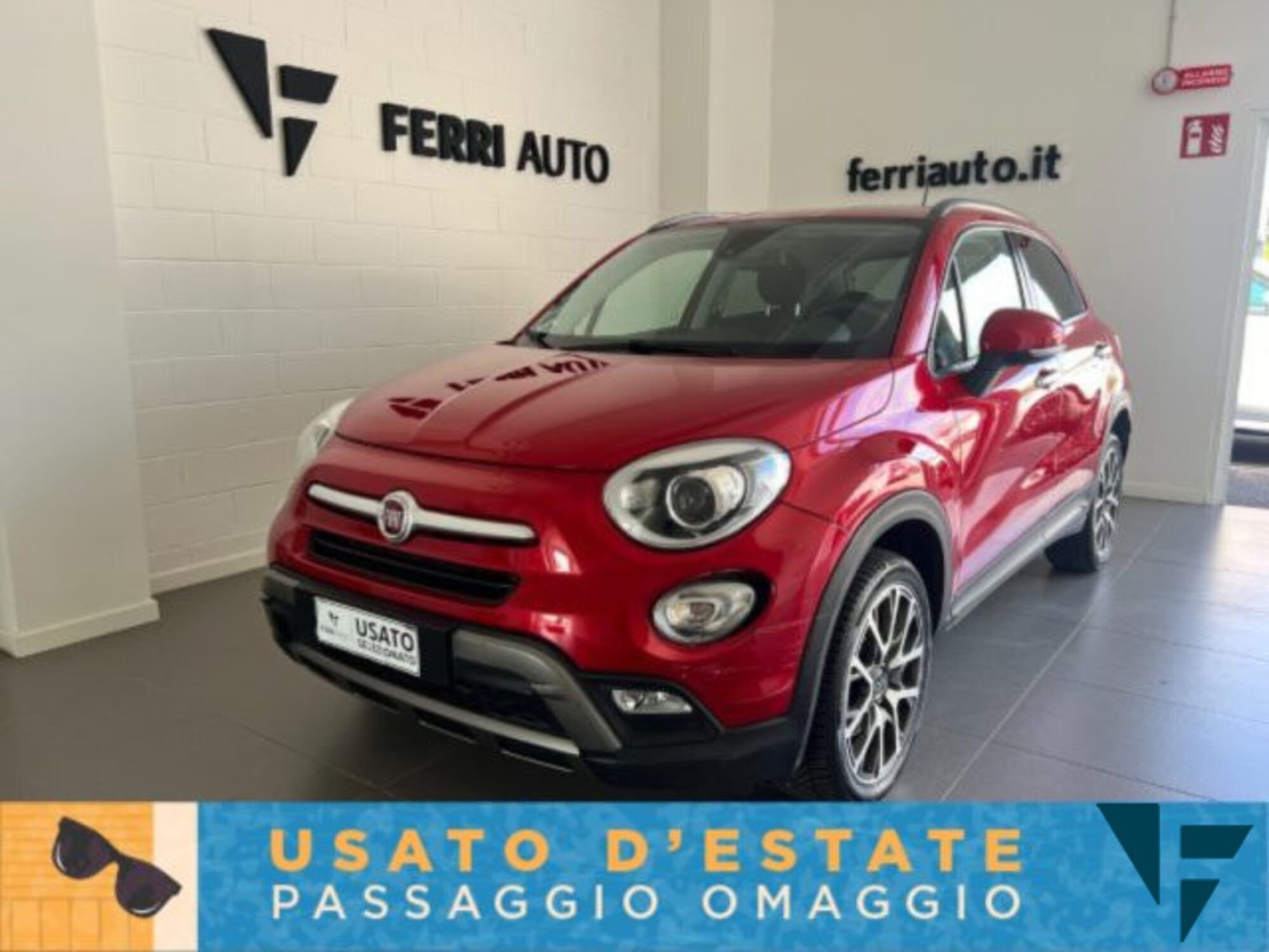 Fiat 500X 2.0 MultiJet 140 CV AT9 4x4 Opening Edition del 2015 usata a Tavagnacco