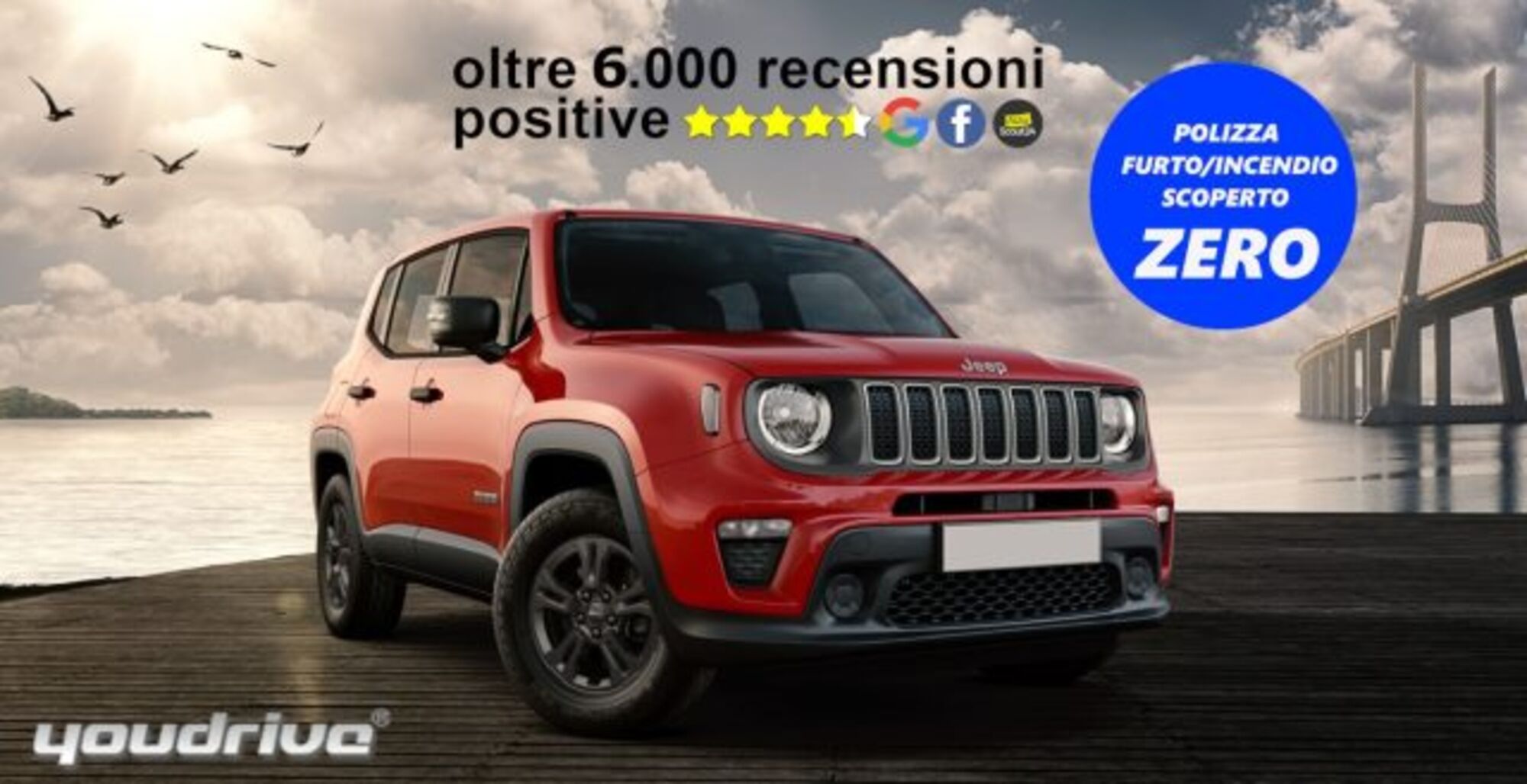 Jeep Renegade 1.3 t4 phev Altitude 4xe at6 nuova a Nola