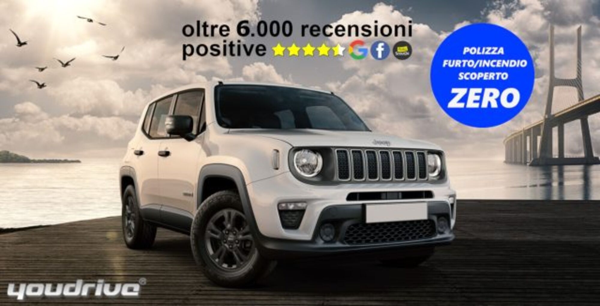 Jeep Renegade 1.3 t4 phev Altitude 4xe at6 nuova a Nola