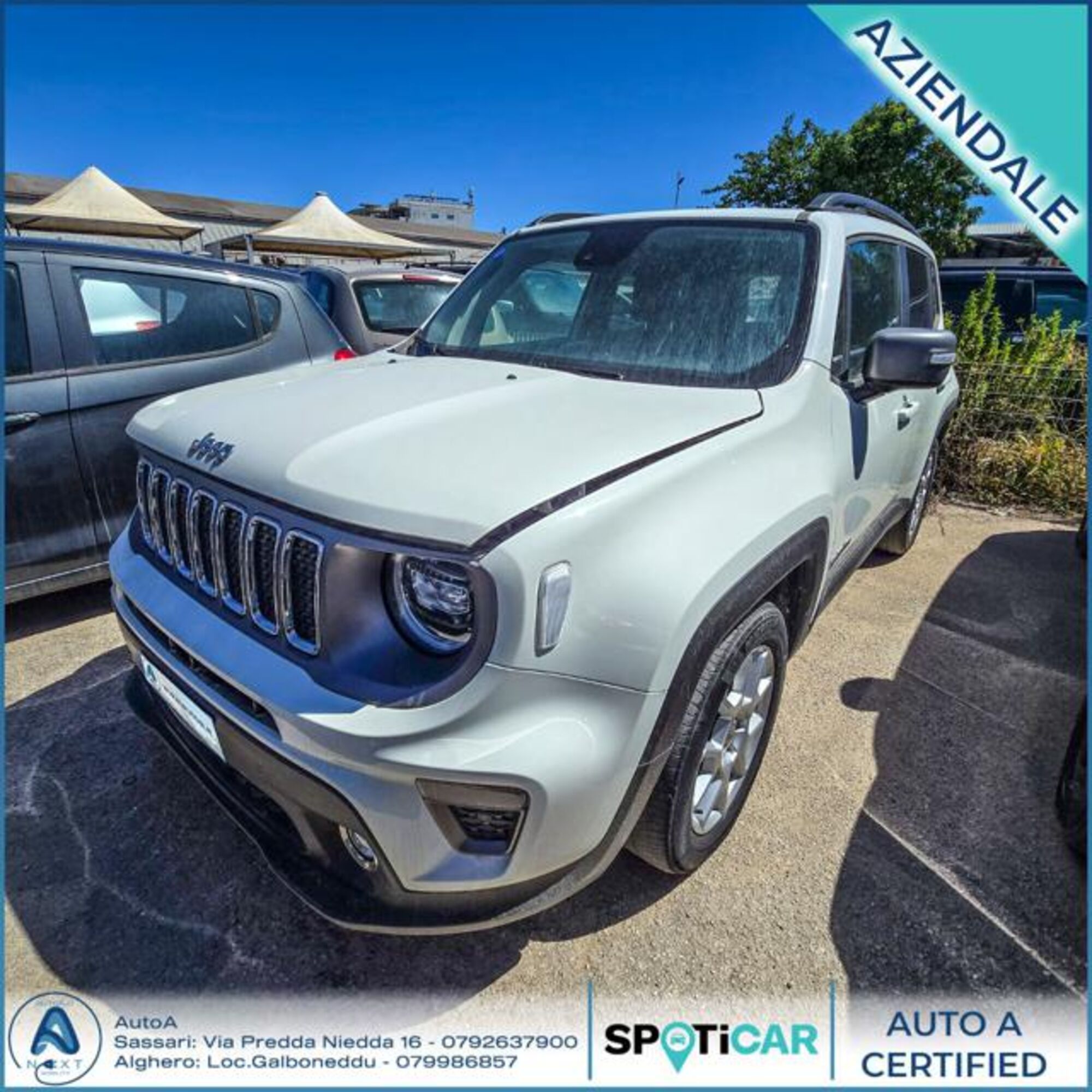 Jeep Renegade 1.6 Mjt 130 CV Limited  del 2021 usata a Sassari