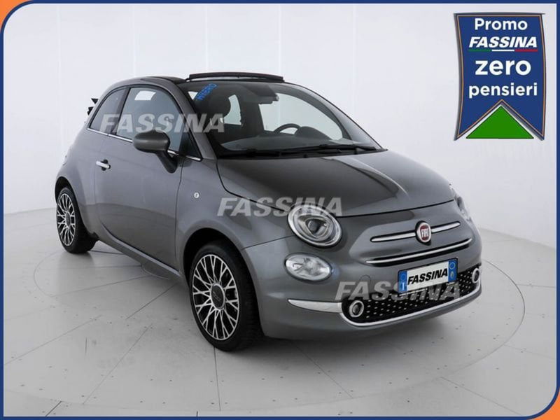 Fiat 500C Cabrio 1.0 hybrid 70cv del 2023 usata a Milano