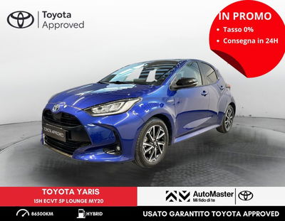 Toyota Yaris 1.5 Hybrid 5 porte Lounge del 2021 usata a Ferrara