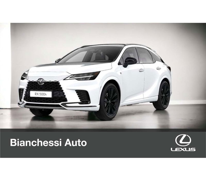 Lexus RX 500h 2.4 hybrid turbo F-Sport+ 6at nuova a Cremona