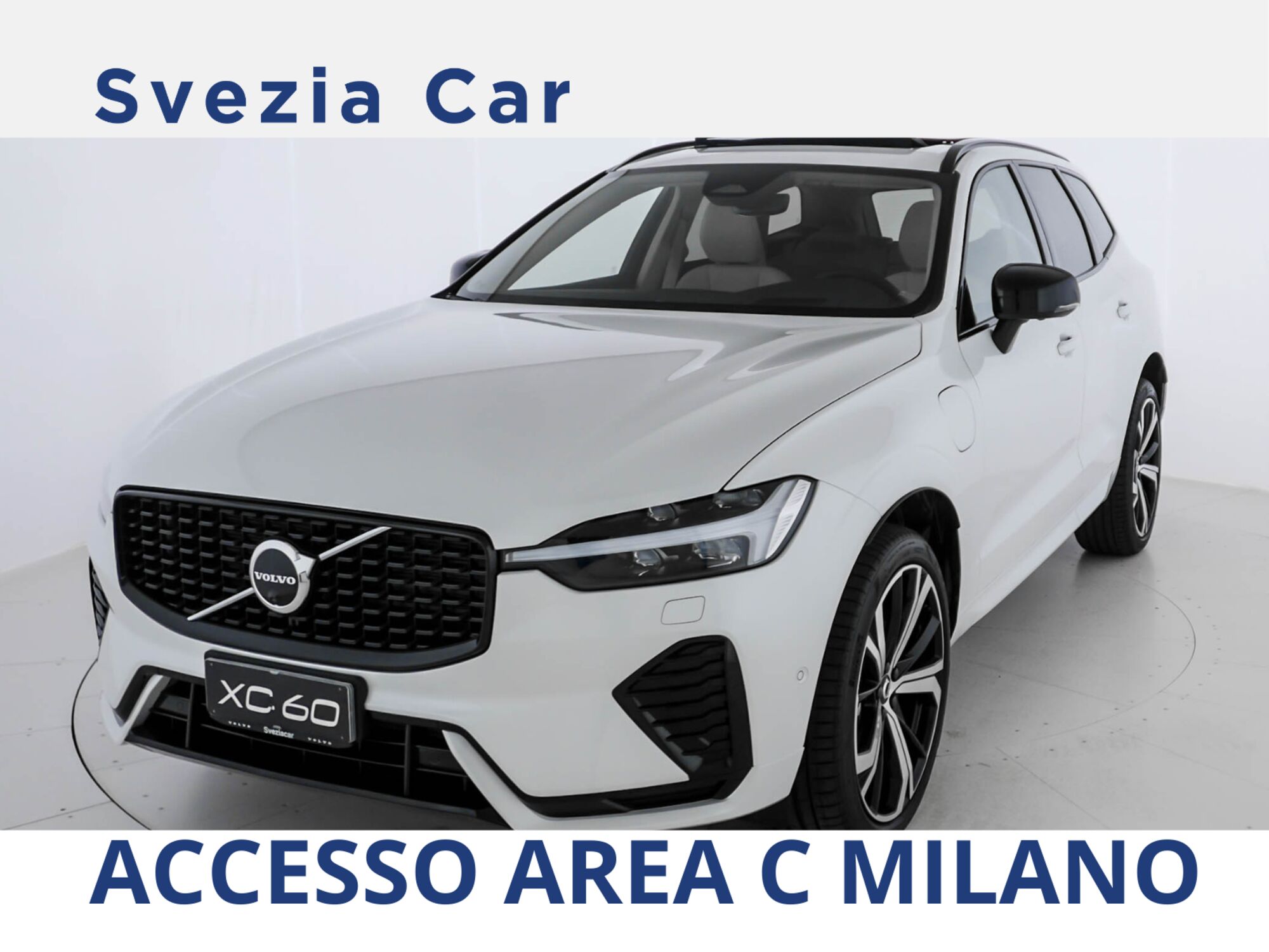 Volvo XC60 T6 Recharge AWD Plug-in Hybrid automatico Plus Bright nuova a Milano