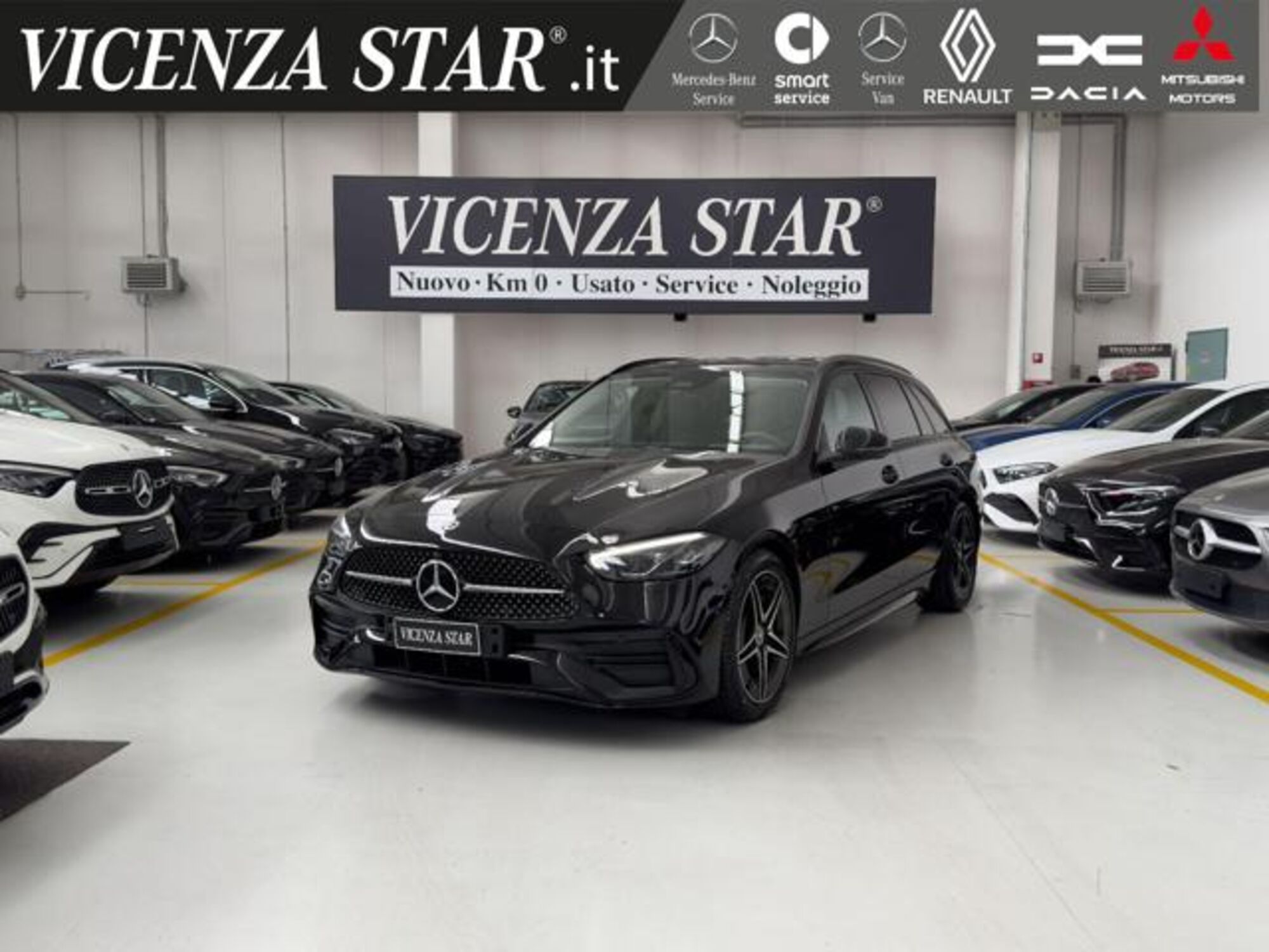 Mercedes-Benz Classe C Station Wagon SW 200 d mhev AMG Line Premium auto del 2023 usata a Altavilla Vicentina