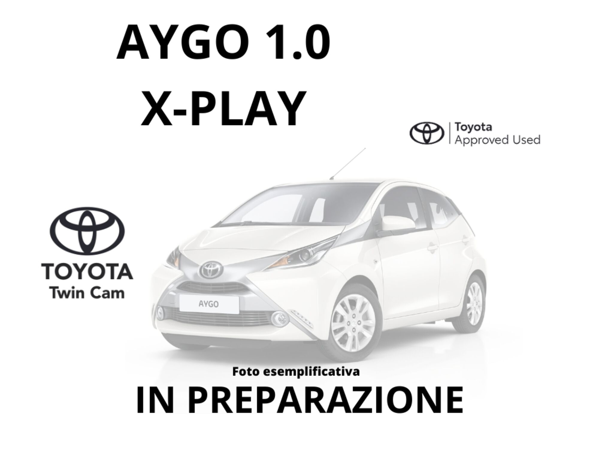 Toyota Aygo 1.0 VVT-i 72 CV 5 porte x-play  del 2019 usata a Latina