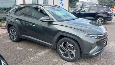 Hyundai Tucson 1.6 hev Exellence 4wd auto del 2021 usata a Veggiano