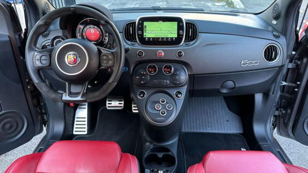 Abarth 595 Cabrio usata a Roma (10)