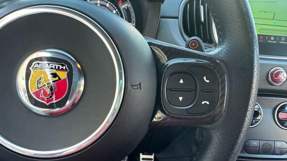 Abarth 595 Cabrio usata a Roma (12)