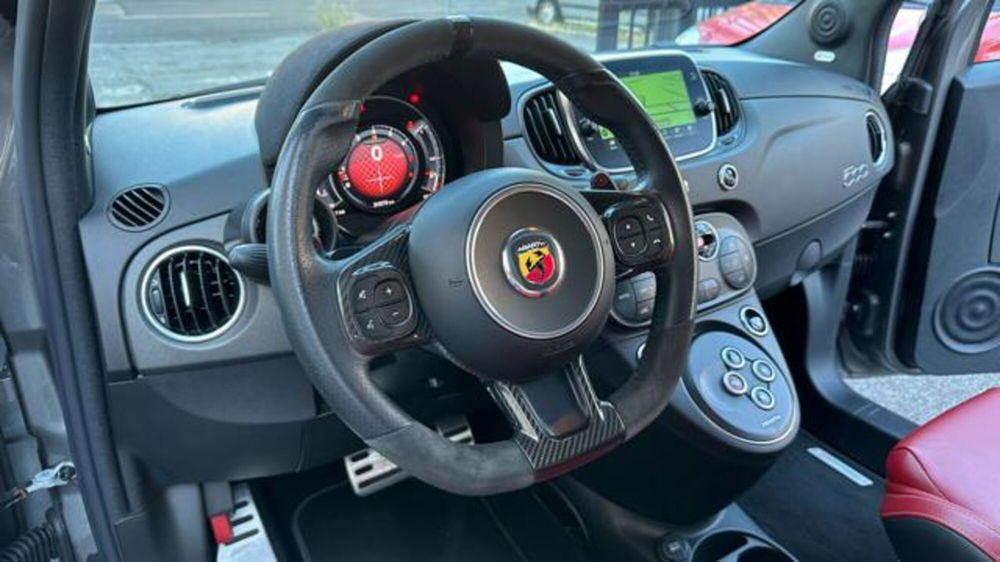 Abarth 595 Cabrio usata a Roma (19)