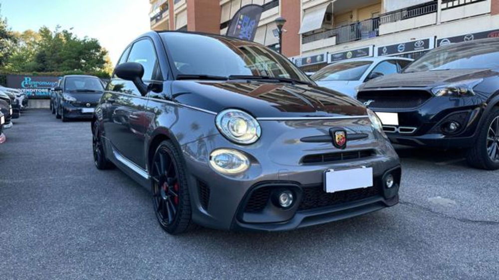 Abarth 595 Cabrio usata a Roma (3)