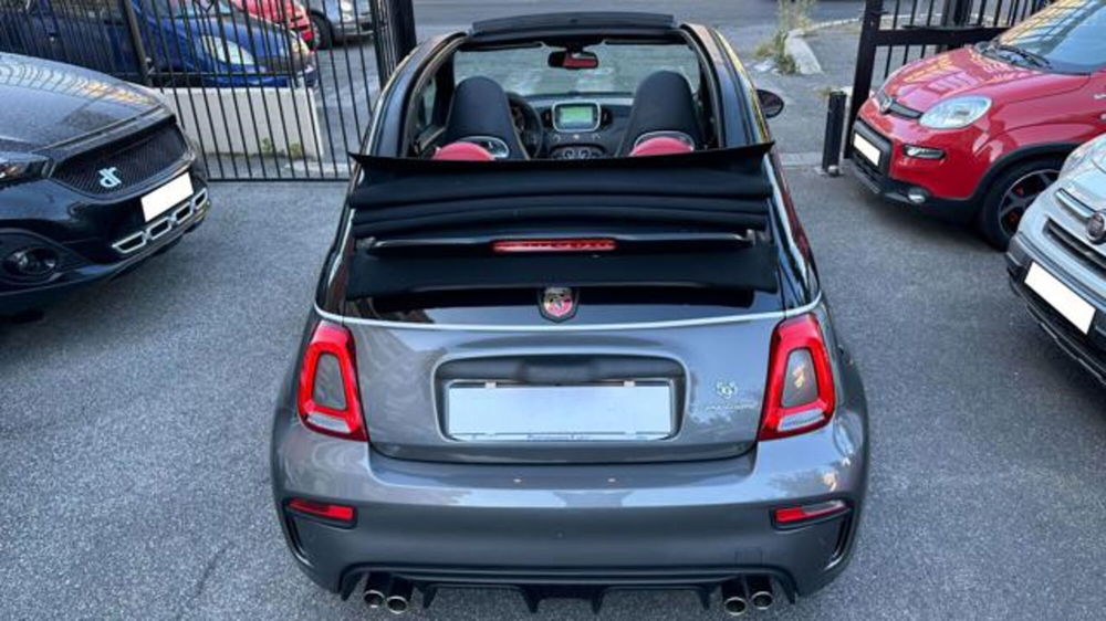 Abarth 595 Cabrio usata a Roma (9)