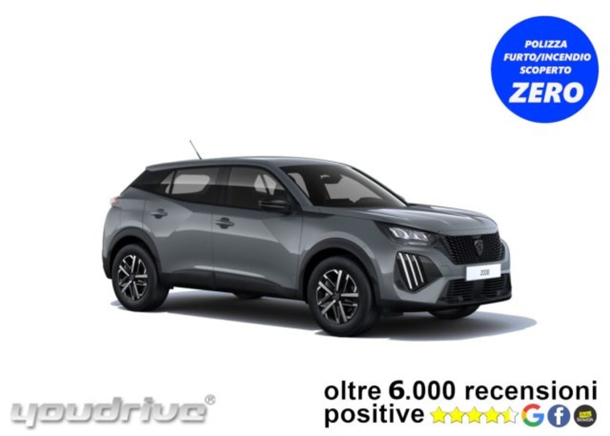 Peugeot 2008 PureTech 100 S&amp;S Active Pack  nuova a Nola