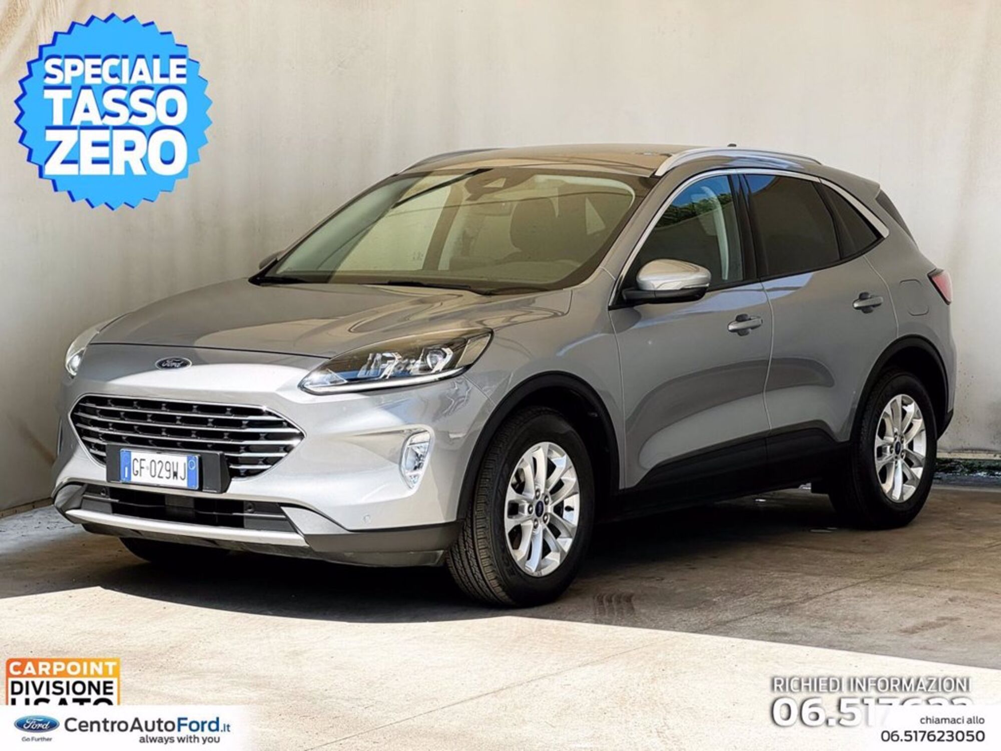 Ford Kuga 1.5 EcoBlue 120 CV 2WD Titanium  del 2021 usata a Albano Laziale