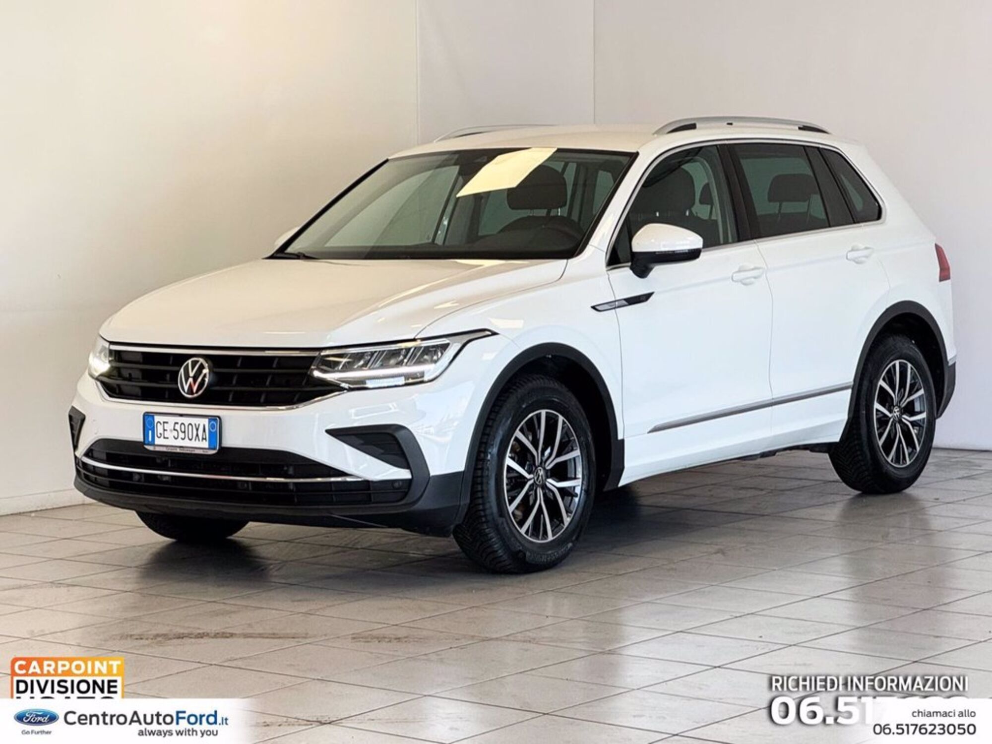 Volkswagen Tiguan 2.0 tdi Life 150cv dsg del 2021 usata a Albano Laziale