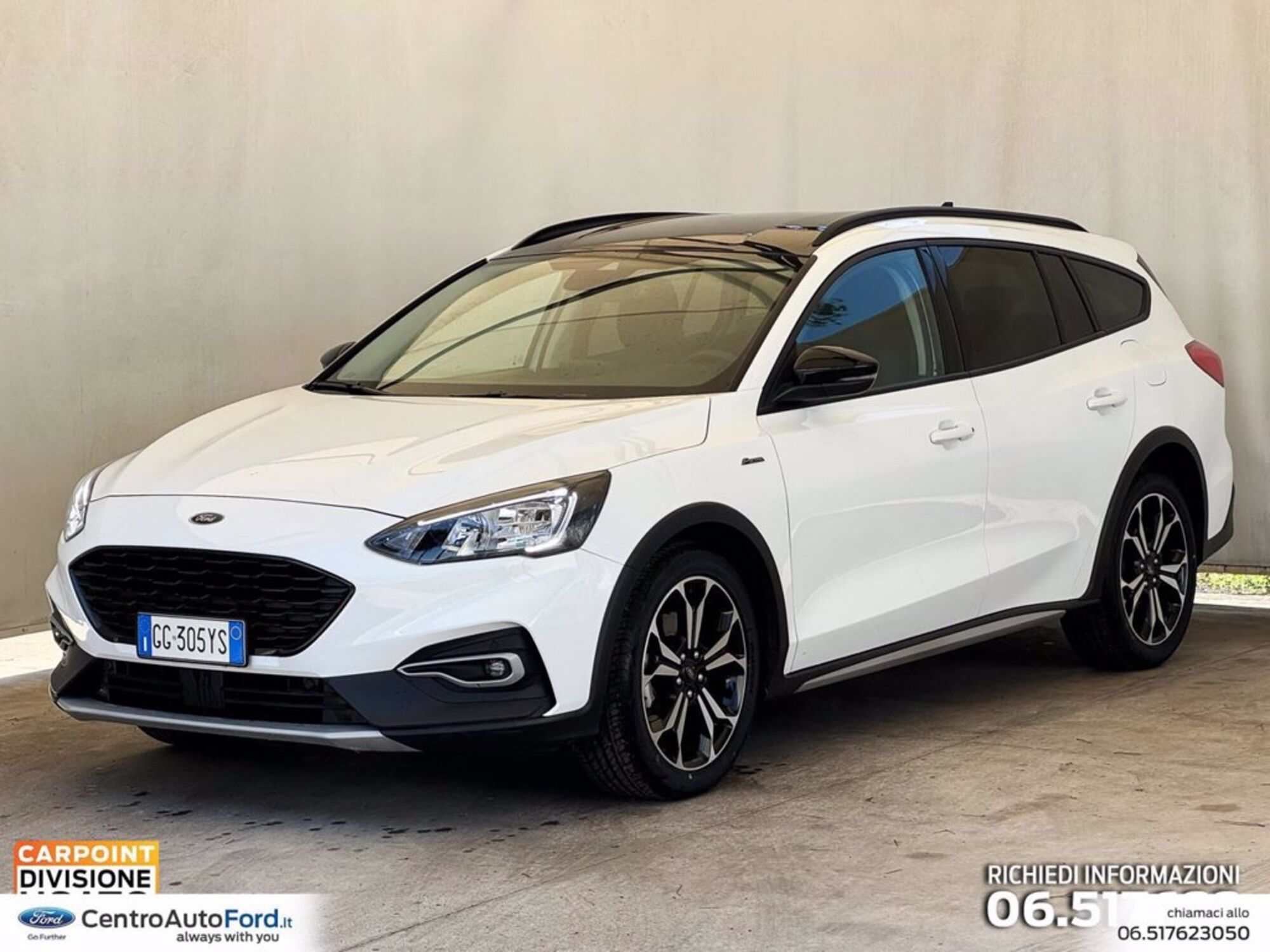 Ford Focus 1.0t ecoboost h X 125cv del 2021 usata a Albano Laziale