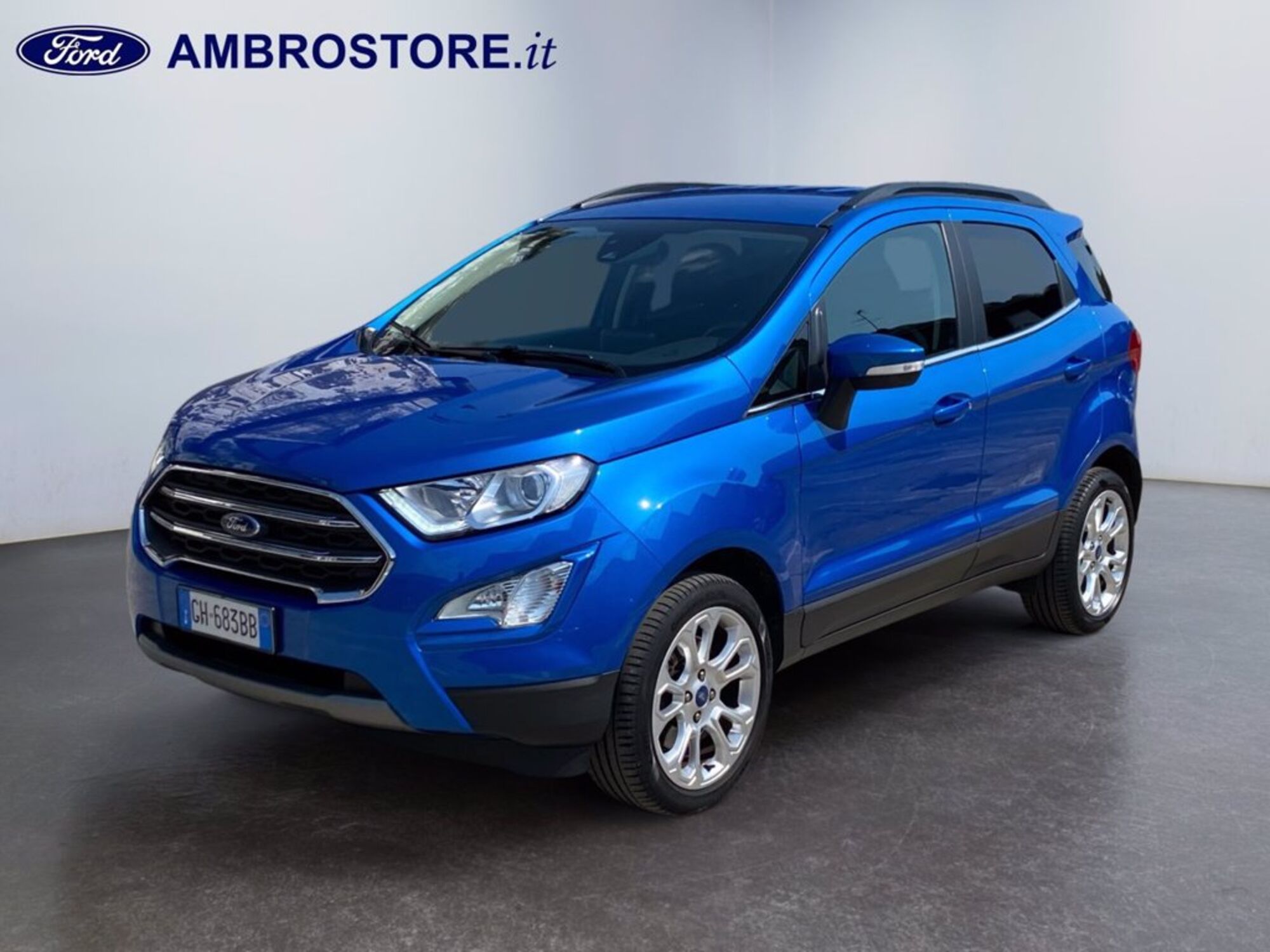 Ford EcoSport 1.0 EcoBoost 125 CV Titanium  del 2021 usata a Milano