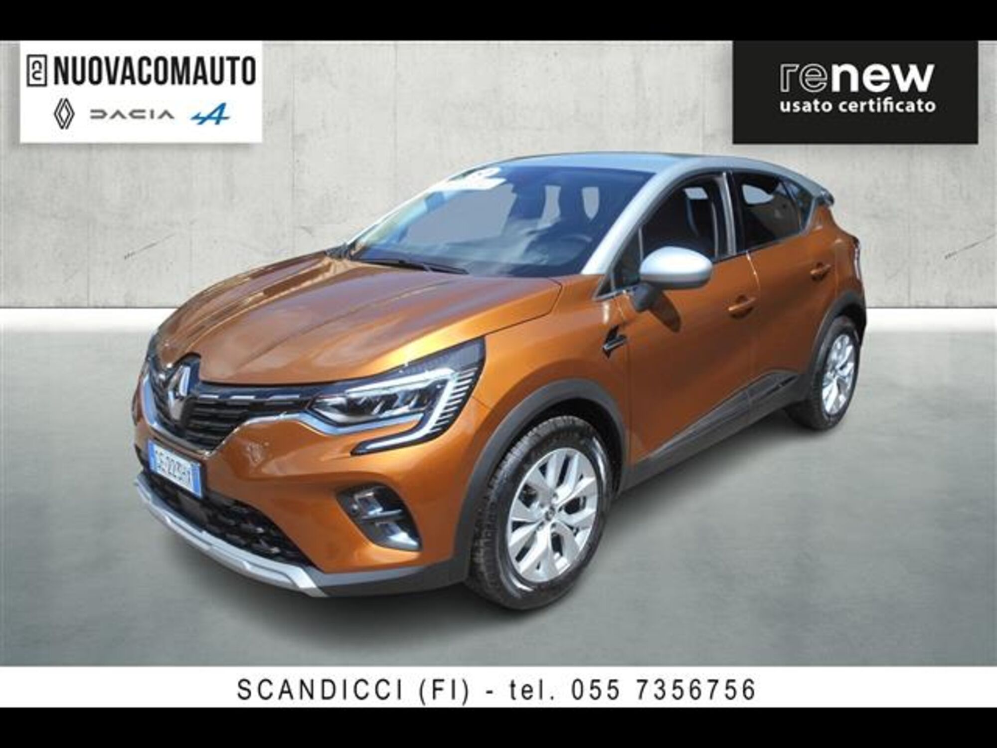 Renault Captur TCe 100 CV GPL FAP Intens  del 2021 usata a Sesto Fiorentino