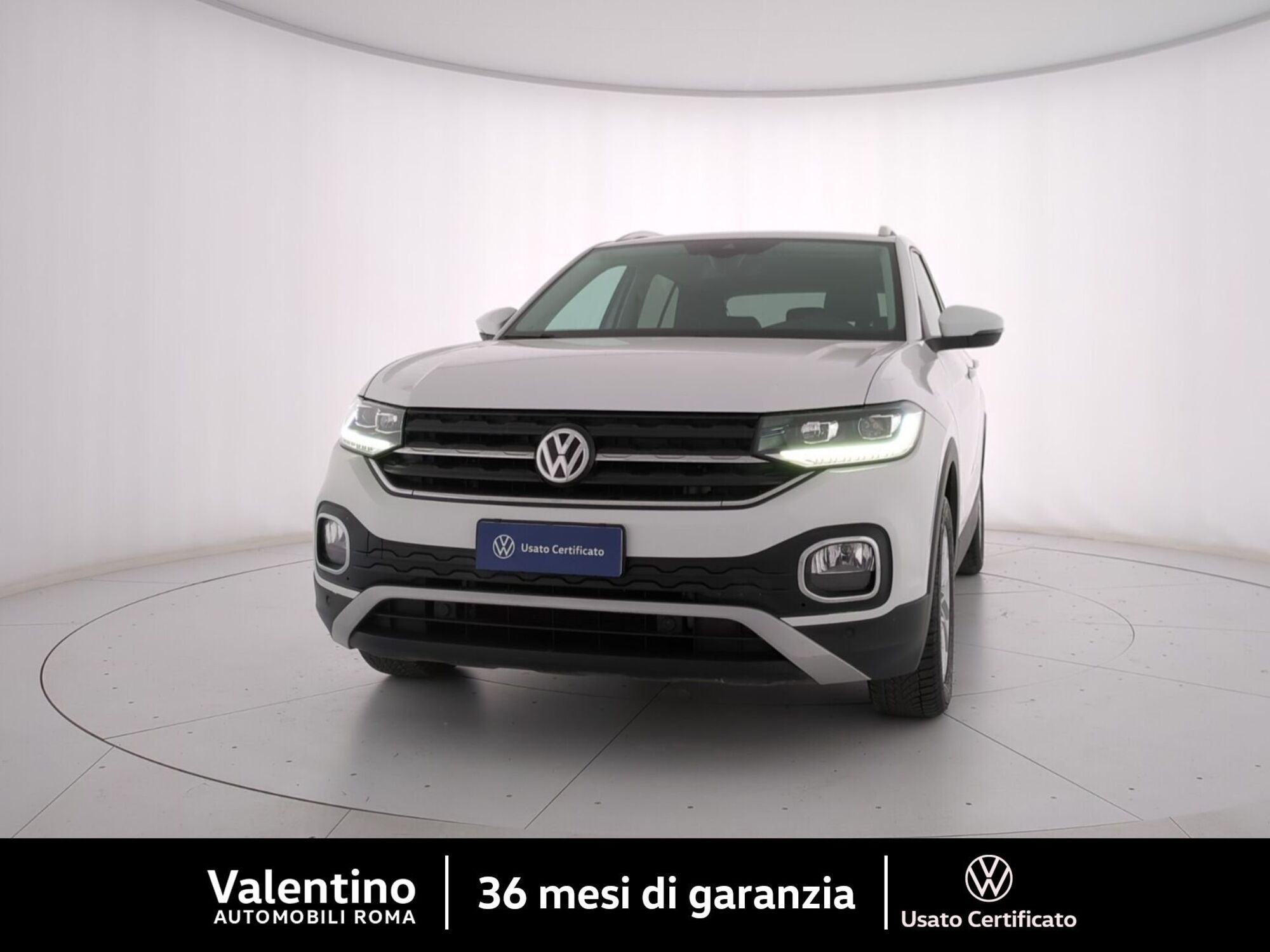 Volkswagen T-Cross 1.0 TSI 115 CV DSG Advanced BMT  del 2020 usata a Roma