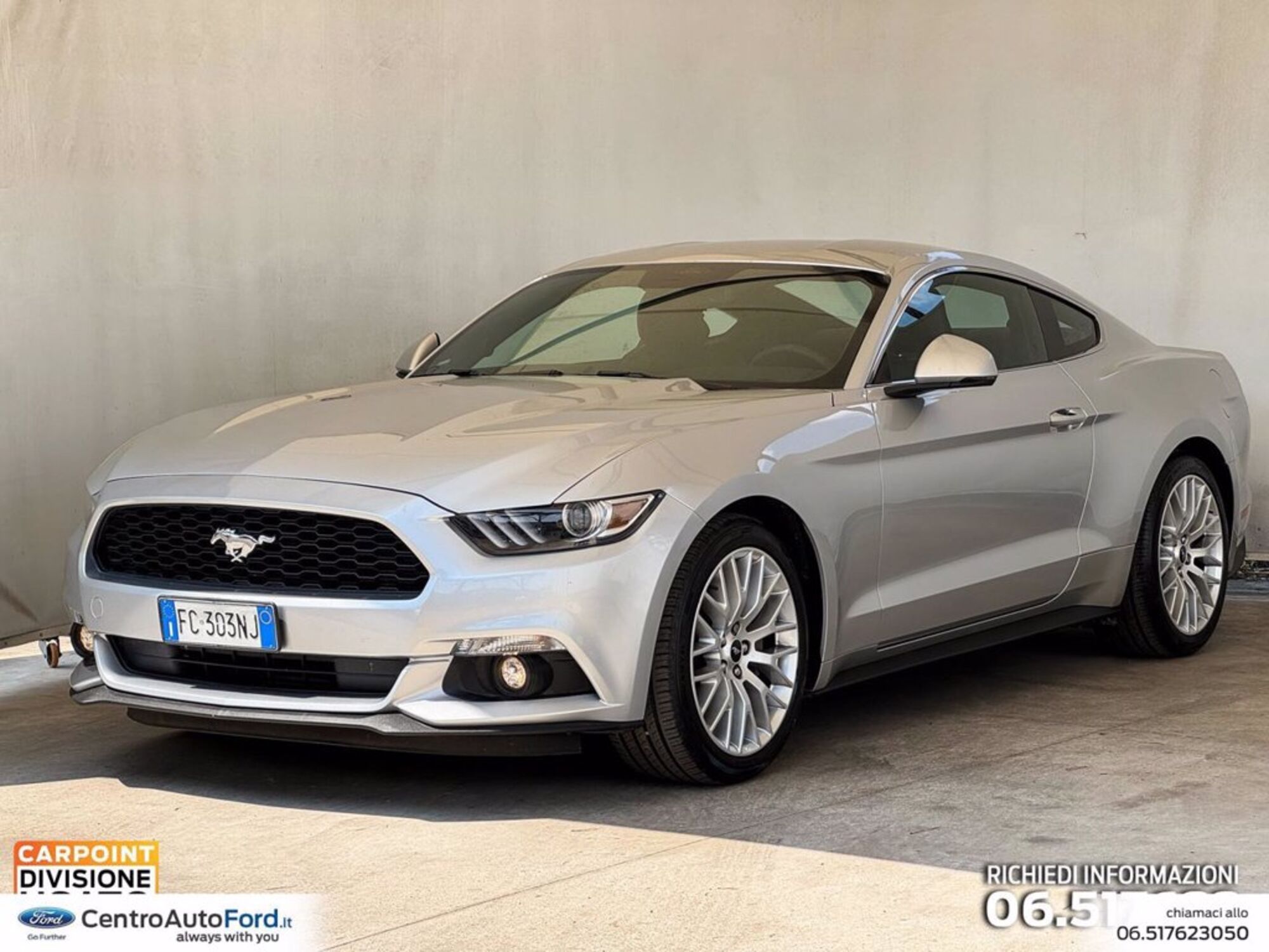 Ford Mustang Coup&eacute; Fastback 2.3 EcoBoost  del 2016 usata a Albano Laziale