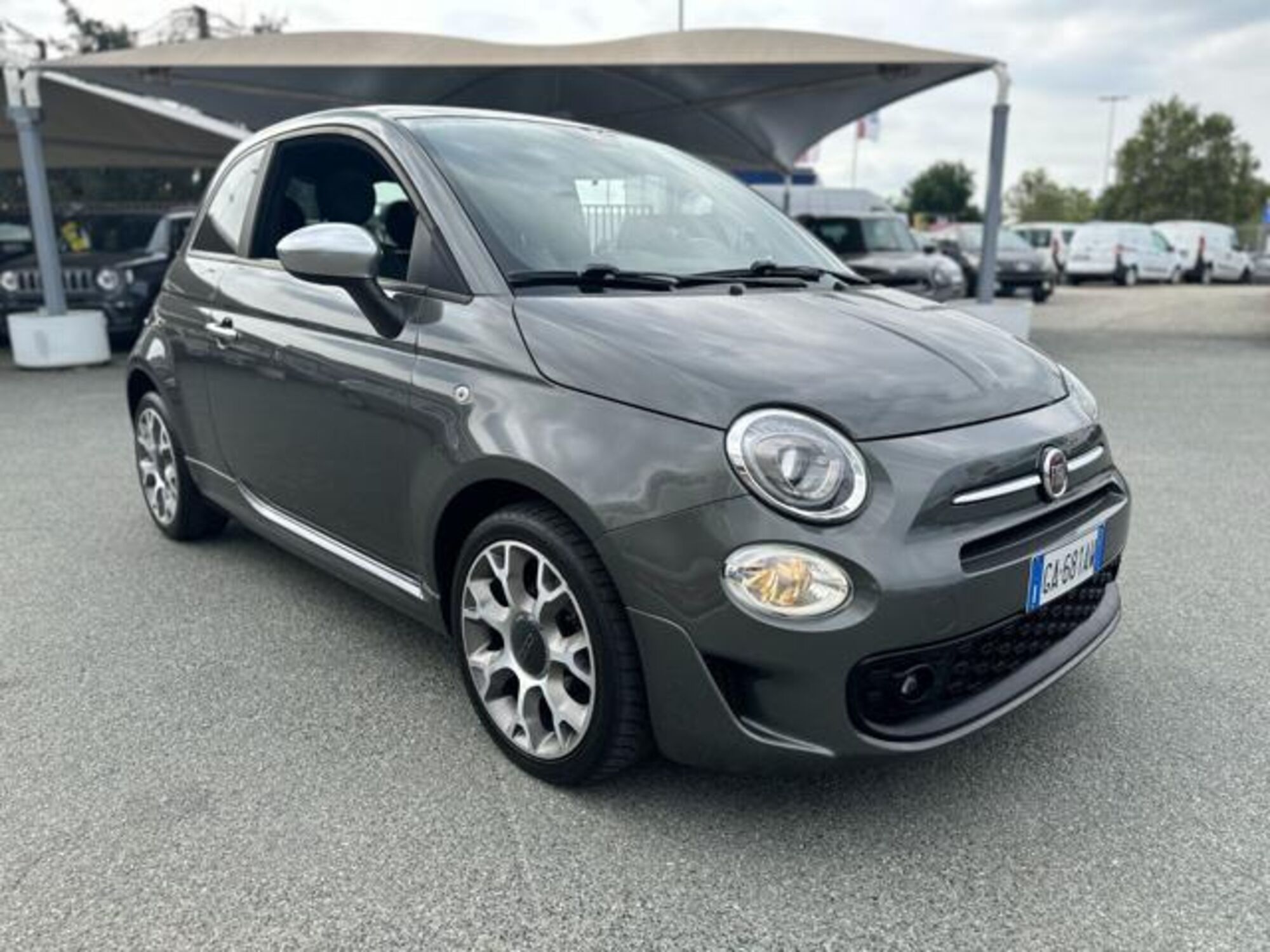 Fiat 500 1.2 Dualogic Rockstar del 2019 usata a Torino