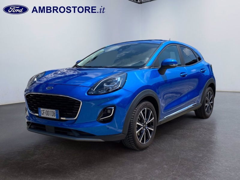 Ford Puma 1.0 ecoboost h Titanium 125cv del 2021 usata a Milano