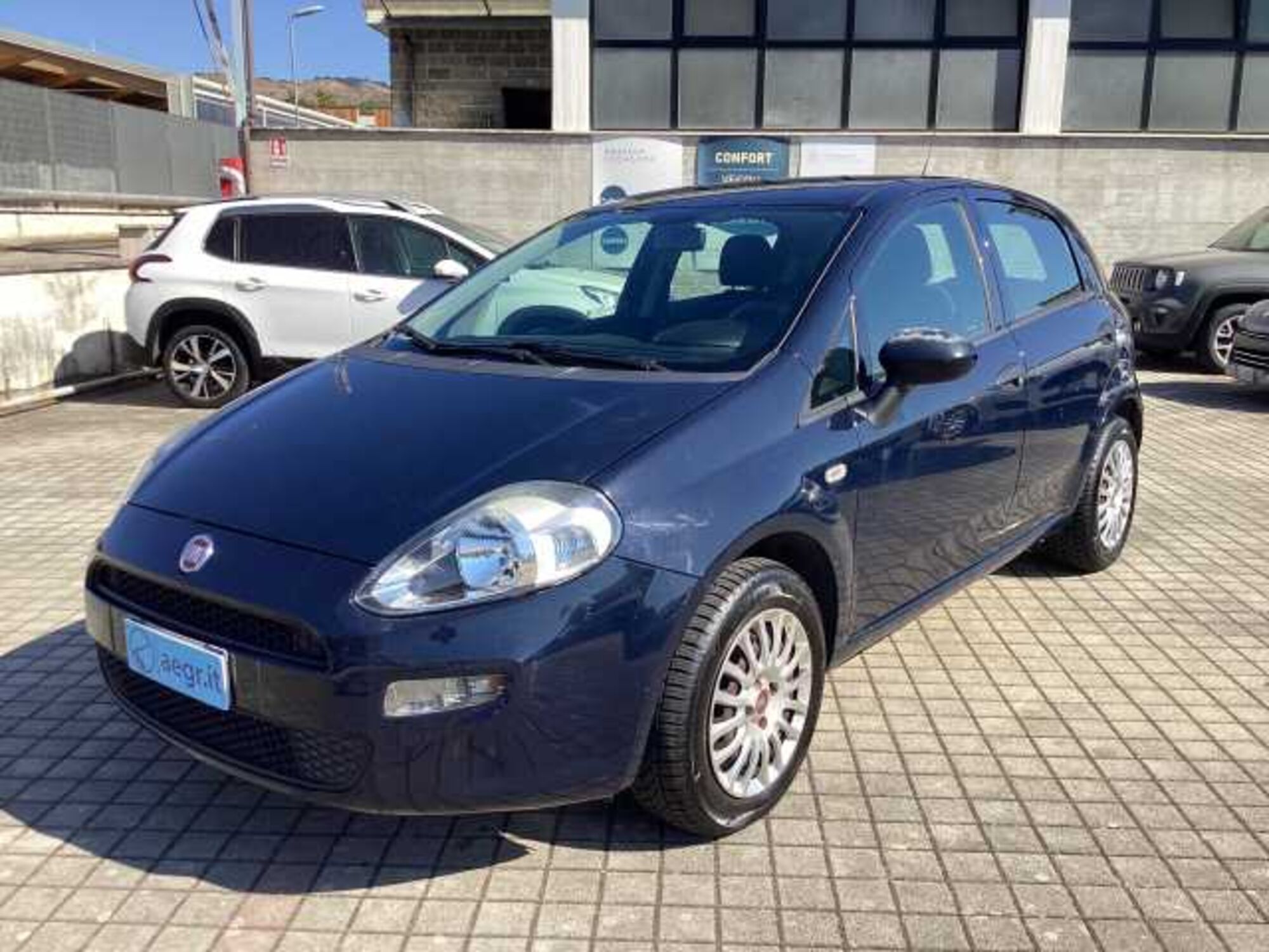 Fiat Punto Evo 1.4 3 porte Blue&amp;Me EasyPower del 2016 usata a Castel Madama